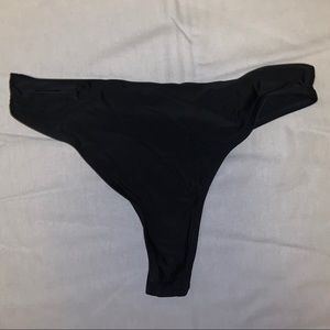 Black bikini bottoms
